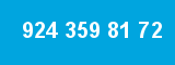 924 359 81 72 924 359 81 72